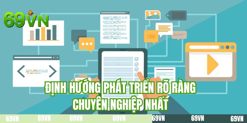 Định hướng phát triển rõ ràng, chuyên nghiệp nhất