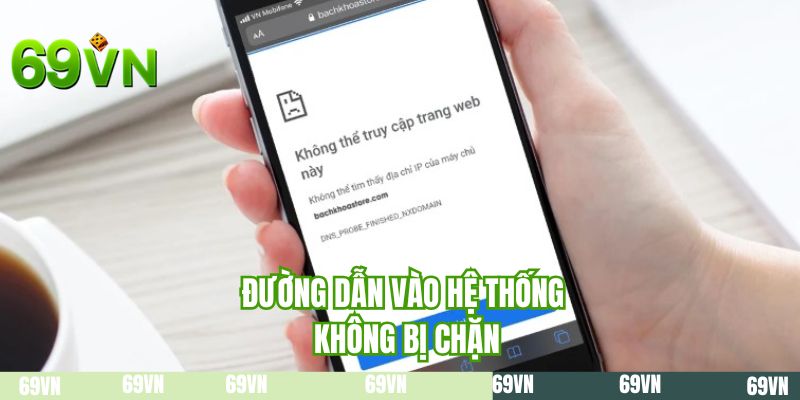 Đường dẫn vào hệ thống không bị chặn