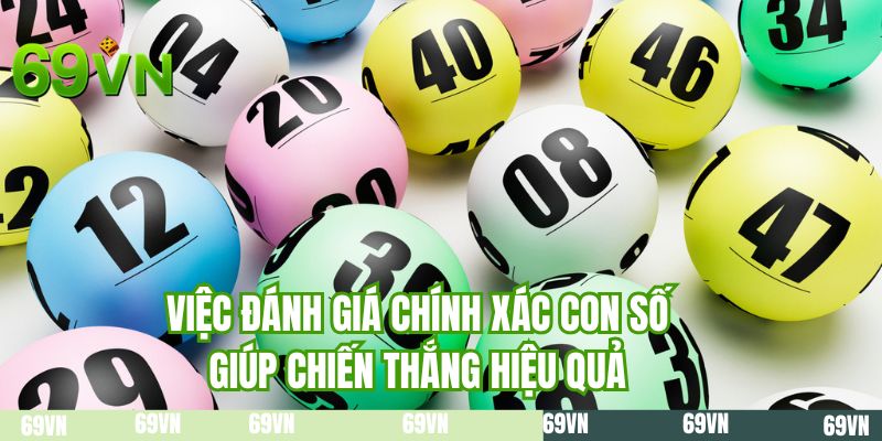 Việc đánh giá chính xác con số giúp chiến thắng hiệu quả